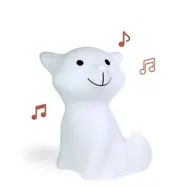 Atelier Pierre - Cesar Fox LED Golvlampa w/ Wireless Speaker White