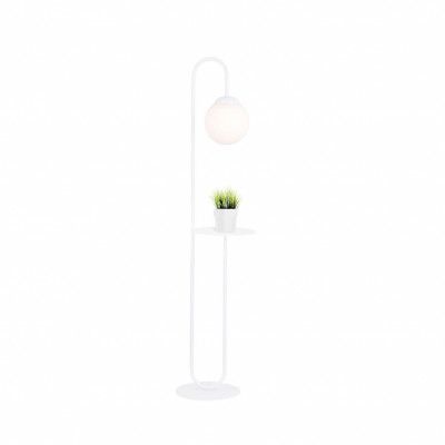 BARI LP1 Golvlampa, Vit/Vit