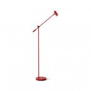 Belid - Cato Golvlampa Dim. Blank Ruby Röd/Matt Svart