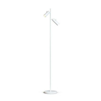 Belid - Cato Slim Golvlampa Dubbel Mat Vit