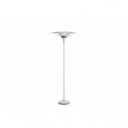 Belid - Diablo Golvlampa Ø50 Matt White/Rosé Silver