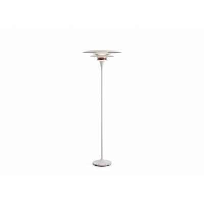 Belid - Diablo Golvlampa Ø50 Matt White/Rosé Silver