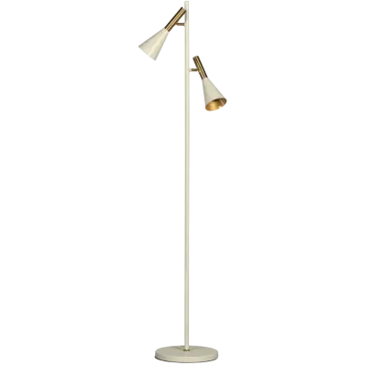 BePureHome Body Golvlampa Metall Sand/Guld
