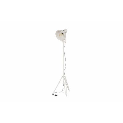 BEPUREHOME Spotlight golvlampa - vit metall