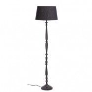 Bloomingville - Callie Golvlampa Black/Wood Bloomingville