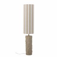 BLOOMINGVILLE Jani golvlampa - naturtyg och stengods