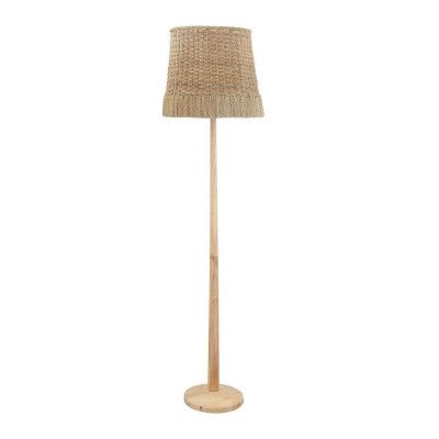 Bloomingville - Kakasi Golvlampa Nature/Rattan