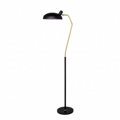 BLOOMINGVILLE Roseanna golvlampa, svart, metall