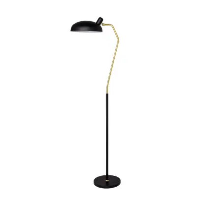BLOOMINGVILLE Roseanna golvlampa, svart, metall