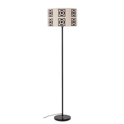 Bloomingville - Selita Golvlampa Black/Metal