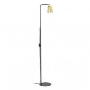 Bloomingville - Vanessa Golvlampa Black/Brass Bloomingville