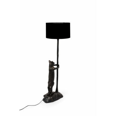 BOLD MONKEY No Girlfriend No Problem golvlampa - svart polyester och svart aluminium