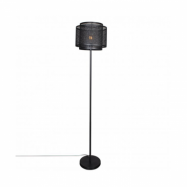 By Rydéns Hermine golvlampa 157 cm Svart