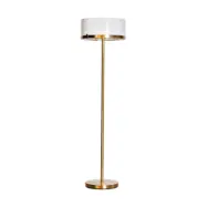 By Rydéns Marcel golvlampa 150 cm Mässing-vit
