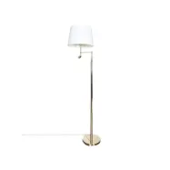 By Rydéns - Orlando Golvlampa Brass/White