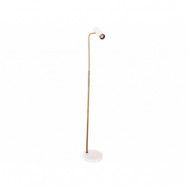 By Rydéns - Puls Golvlampa White/Brass