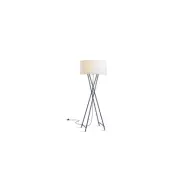 Cala P145 Golvlampa, metall/pärlvit