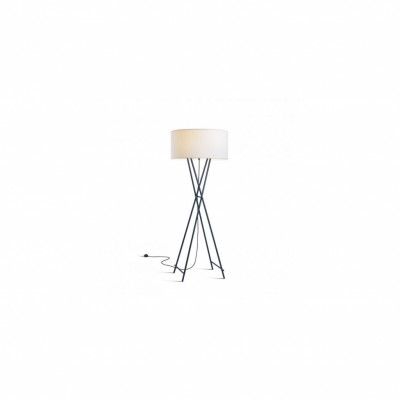 Cala P145 Golvlampa, metall/pärlvit