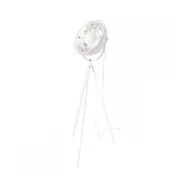 Captain mini golvlampa, vit/silver 145cm