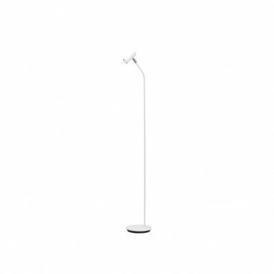 Cato Curved golvlampa LED, mattvit 126cm