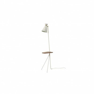 Cone golvlampa med bord, varmvit 144cm