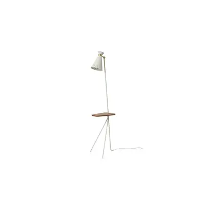 Cone golvlampa med bord, varmvit 144cm