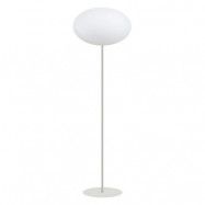 Cph Lighting - Eggy Pin Golvlampa Ø55 Opal White/White Lacquered