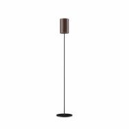 Cylinder Golvlampa 14 cm, Chocolate / Black