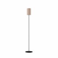 Cylinder Golvlampa 14 cm, Crude Nature / Black