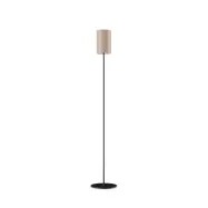 Cylinder Golvlampa 14 cm, Crude Nature / Black