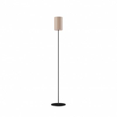 Cylinder Golvlampa 14 cm, Crude Nature / Black