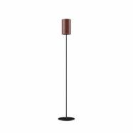 Cylinder Golvlampa 14 cm, Oak / Black