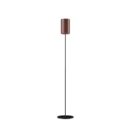 Cylinder Golvlampa 14 cm, Oak / Black