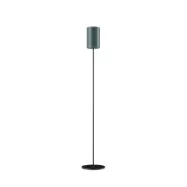 Cylinder Golvlampa 14 cm, Ocean Blue / Black