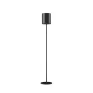 Cylinder Golvlampa 20 cm, Black / Black