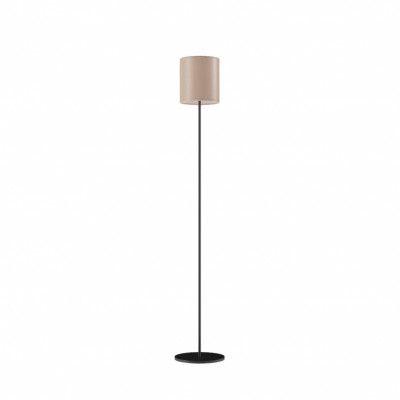 Cylinder Golvlampa 20 cm, Crude Nature / Black