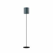 Cylinder Golvlampa 20 cm, Ocean Blue / Black