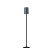 Cylinder Golvlampa 20 cm, Ocean Blue / Black