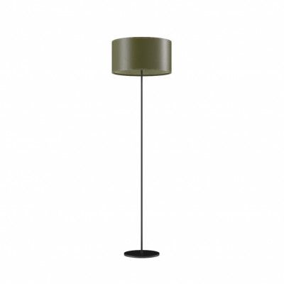 Cylinder Golvlampa 42 cm, Grass Green / Black