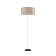 Cylinder Golvlampa 50 cm, Crude Nature / Black