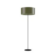 Cylinder Golvlampa 50 cm, Grass Green / Black
