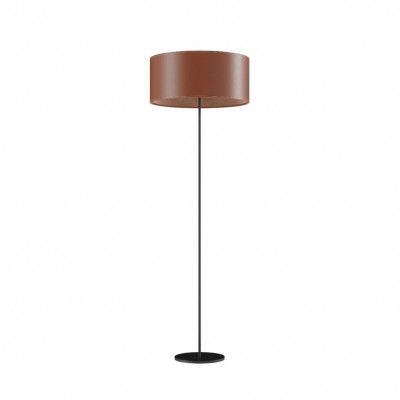Cylinder Golvlampa 50 cm, Polo / Black
