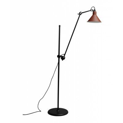 Lampe Gras - 215 Golvlampa Röd