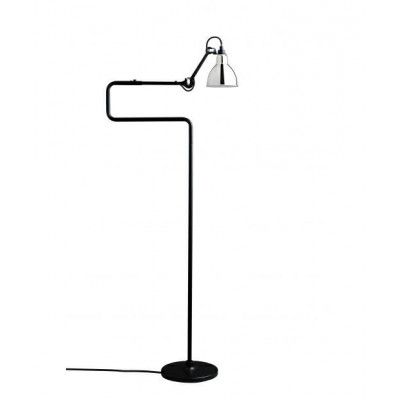 Lampe Gras - 411 Krom Golvlampa