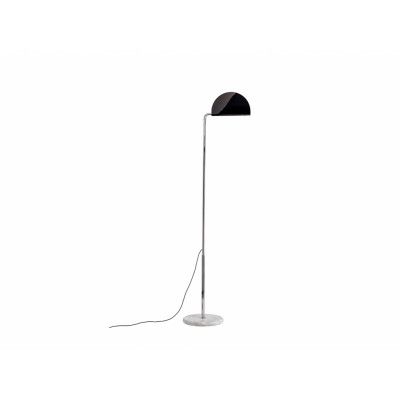 DCW - Mezzaluna Golvlampa White Marble/Black