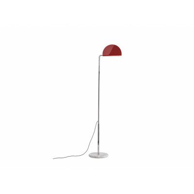 DCW - Mezzaluna Golvlampa White Marble/Red