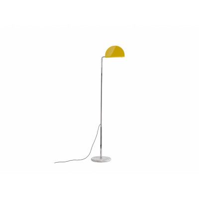 DCW - Mezzaluna Golvlampa White Marble/Yellow