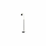 Deluxe golvlampa LED, mattsvart/mässing 133,6cm