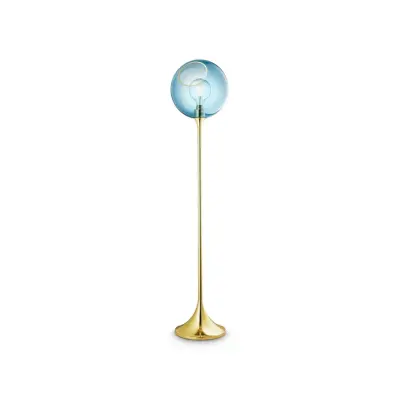 DESIGN BY US - Ballroom Golvlampa Blue Sky/Gold