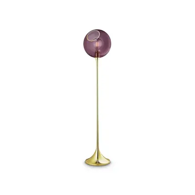 DESIGN BY US - Ballroom Golvlampa Purple Rain/Gold